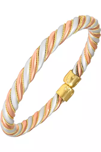 mix metal asht-dhatu free size adjustable bangle kada for men women