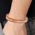 pure copper free size adjustable health benificial cuff kada men women