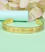 pure brass om namah shivay kada hindu temple jewellery men women