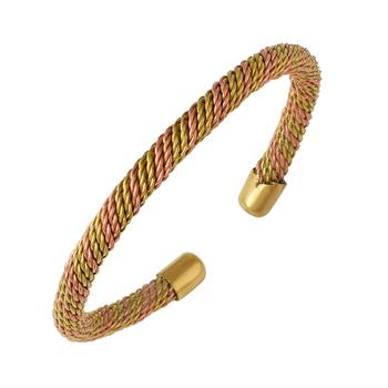 mix 8 metal ashtdhatu health benificial bangle bracelet free size adjustable kada 1