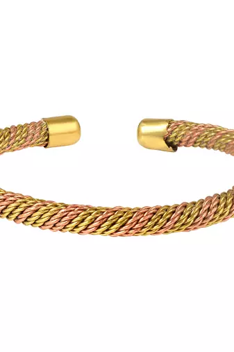 mix 8 metal ashtdhatu health benificial bangle bracelet free size adjustable kada