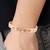 copper plated alloy 786 islamic mulsim spiritual free size bangle bracelet kada