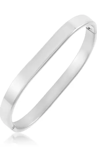 pure stainless steel openable free size bracelet kada for men and women