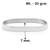 pure stainless steel openable free size bracelet kada for men and women