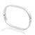 pure stainless steel openable free size bracelet kada for men and women