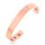 pure copper magnetic ends flat patta free size adjustable health benificial cuff kada