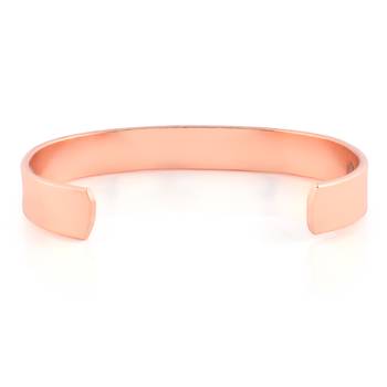 pure copper magnetic ends flat patta free size adjustable health benificial cuff kada 3