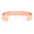 pure copper magnetic ends flat patta free size adjustable health benificial cuff kada