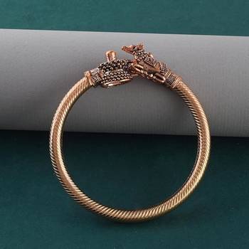Pure copper hindu spiritual shiva symbols nandi and shivling design 1