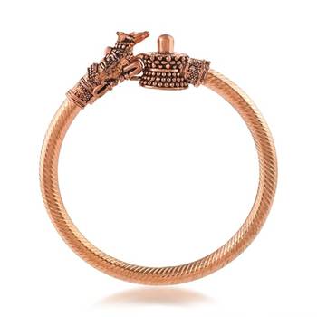 Pure copper hindu spiritual shiva symbols nandi and shivling design 2