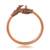Pure copper hindu spiritual shiva symbols nandi and shivling design