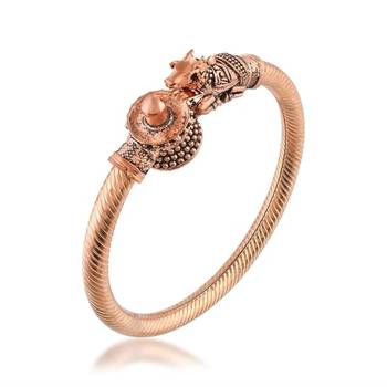 Pure copper hindu spiritual shiva symbols nandi and shivling design 3