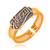 brass goldplated shri krishna adjustable kada cuff bracelet hindu