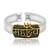 brass anti tarnish silver plated mahadev shiv adjustable kada cuff bracelet