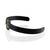 Brass black rhodium jai shri ram kada cuff bracelet hindu temple