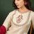 White Silk kurta set for women with dupatta