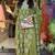 Green rayon kurta set for women with dupatta