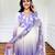 Elegant Digital Print Work Designer Anarkali Three Piece Set