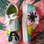 Multi solid synthetic sneakers