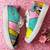 Multi solid synthetic sneakers