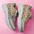 Multi solid synthetic sneakers