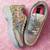Multi solid synthetic sneakers