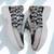 Blue solid synthetic sneakers