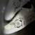 White solid synthetic sneakers