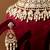 Gold plated kundan pearl necklace set