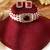Gold plated red stone kundan Choker necklace set