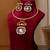 Gold plated multicolor kundan necklace set