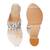 Cream embroidered Kolhapuri block heels