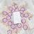 Purple Color With Intricate Multithread Embroidery And Floral Butta White Organza Saree