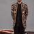 Black georgette embroidered jodhpuri set for mens