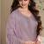 Light purple semi stitched wedding suits