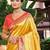 Sangam prints multi color kanjivaram silk woven work traditional saree