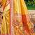 Sangam prints multi color kanjivaram silk woven work traditional saree