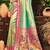 Sangam prints multi color kanjivaram silk woven work traditional saree