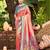 Sangam prints multi color kanjivaram silk woven work traditional saree