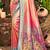 Sangam prints multi color kanjivaram silk woven work traditional saree