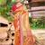 Sangam prints multi color kanjivaram silk woven work traditional saree