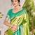 Sangam prints multi color kanjivaram silk woven work traditional saree