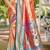 Sangam prints multi color kanjivaram silk woven work traditional saree