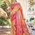 Sangam prints multi color kanjivaram silk woven work traditional saree