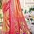 Sangam prints multi color kanjivaram silk woven work traditional saree