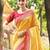 Sangam prints multi color kanjivaram silk woven work traditional saree