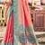 Sangam prints multi color kanjivaram silk woven work traditional saree