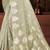 Sangam prints grey munga kota woven work traditional saree