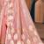 Sangam prints pink munga kota woven work traditional saree
