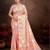 Sangam prints peach munga kota woven work traditional saree